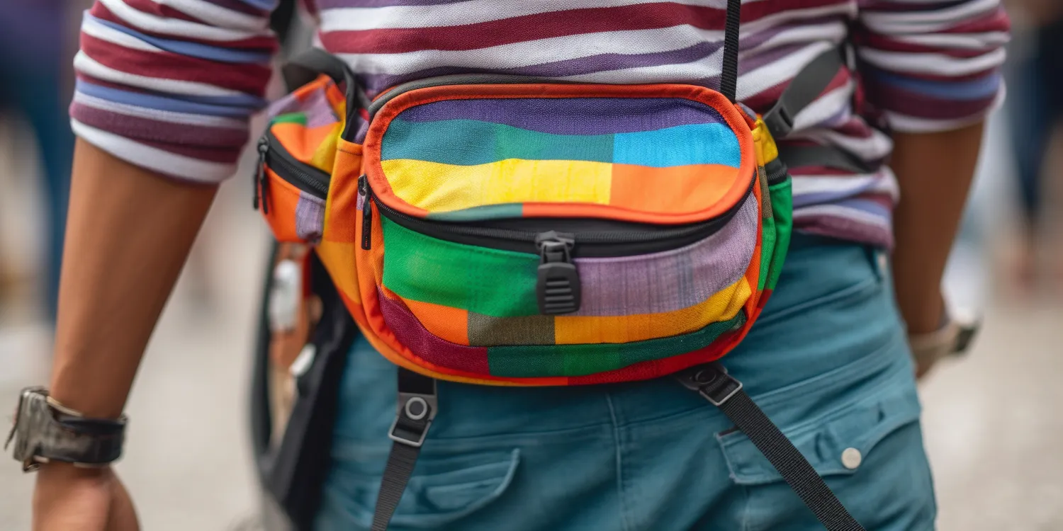 Saszetka męska na biodra