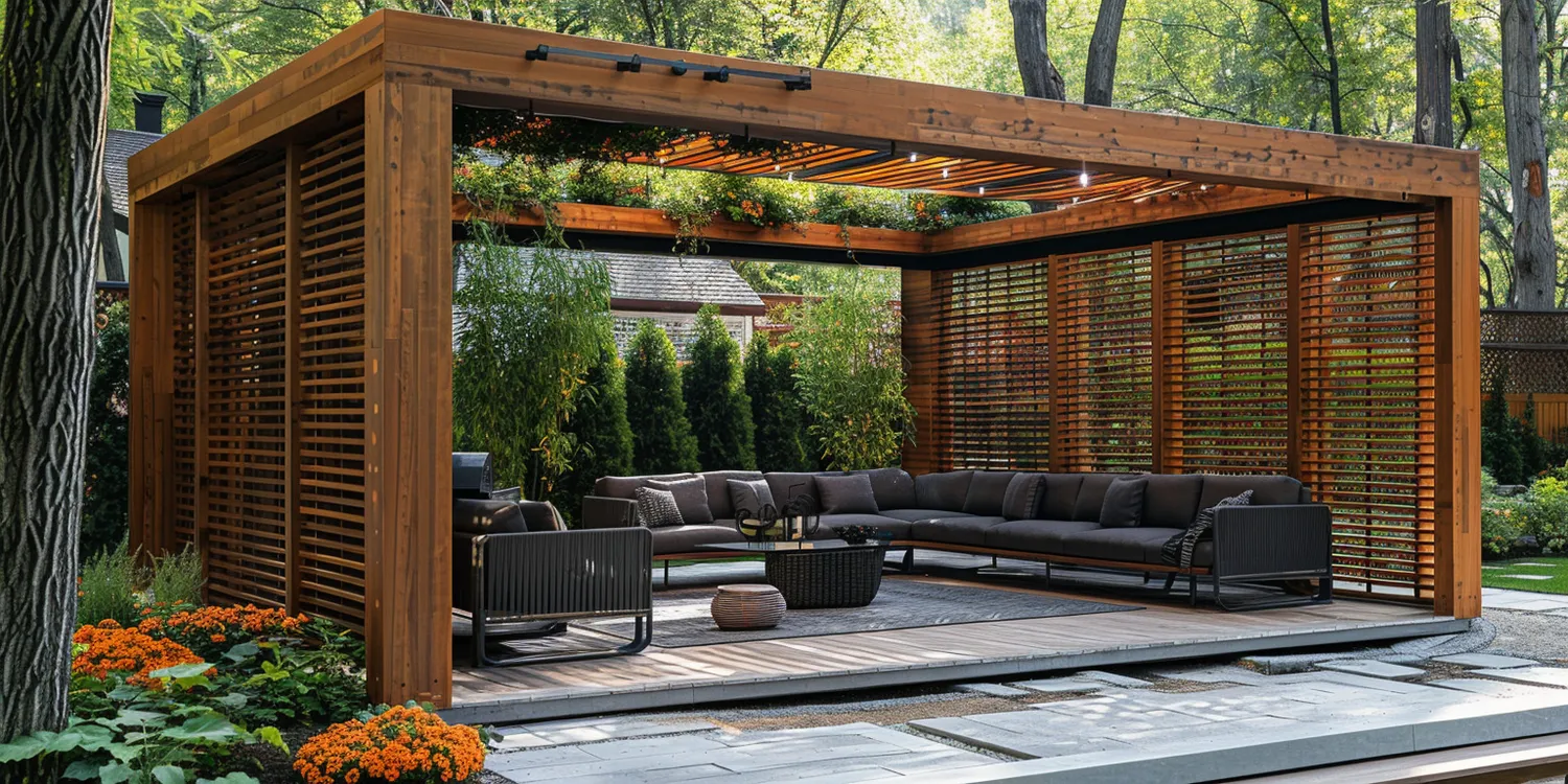 Jaka odległość altany od granicy działki?