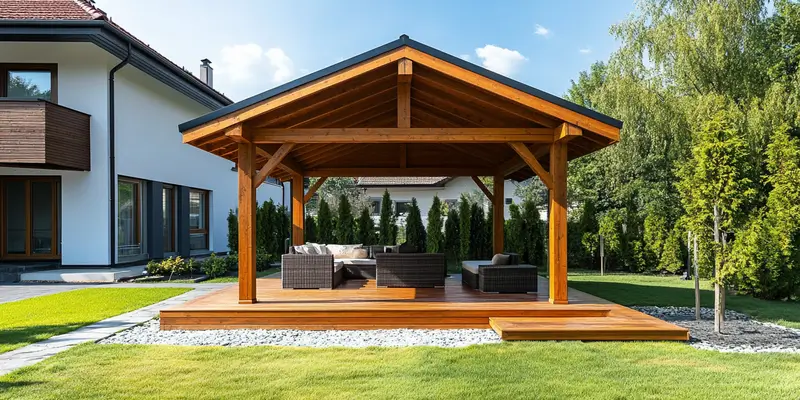 Jakie wymiary altany ogrodowe?