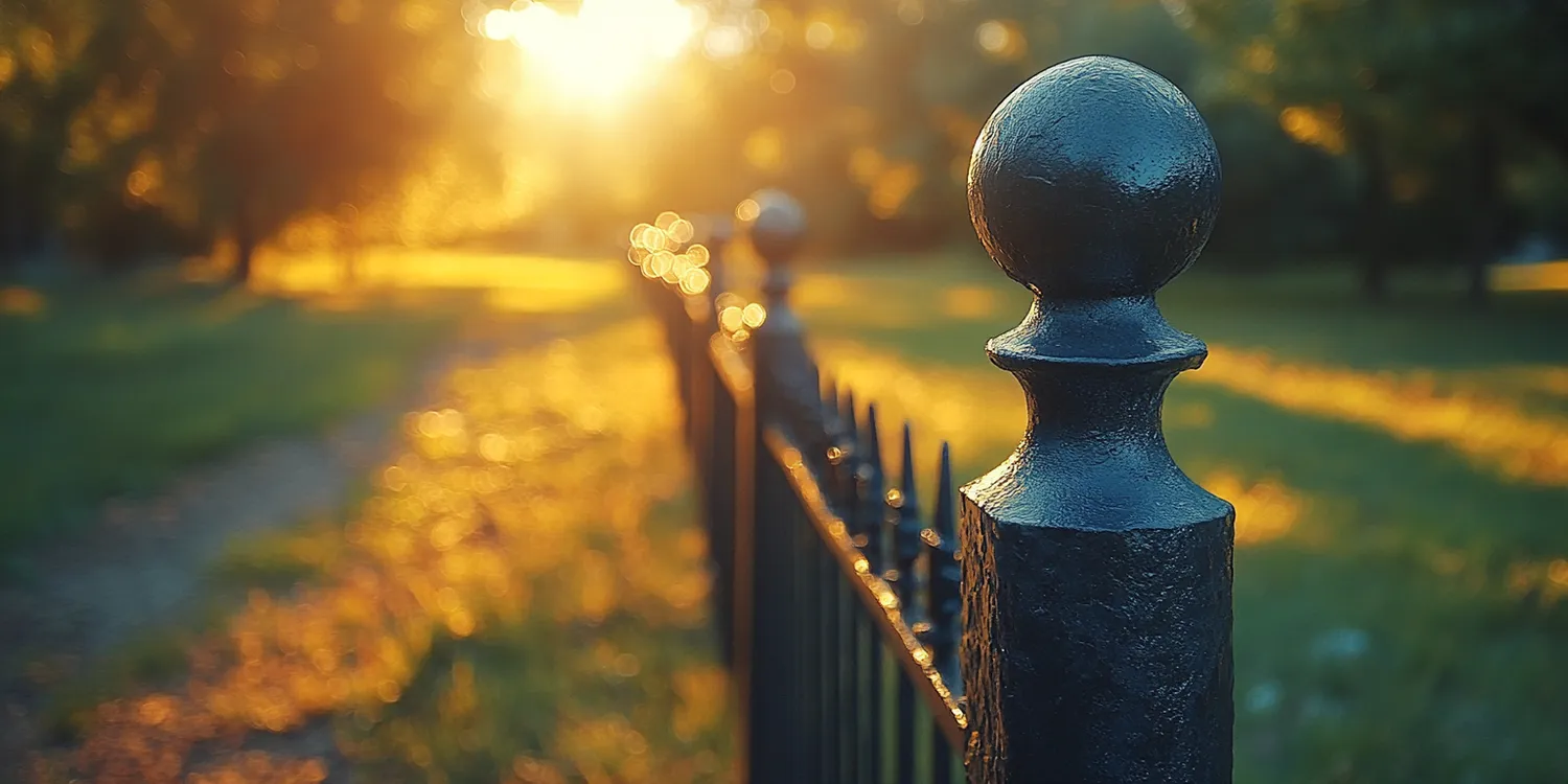 Czym wyczyścić metalowe ogrodzenie?