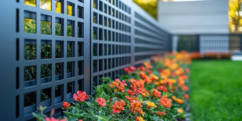 ozdobne ogrodzenie z Polski