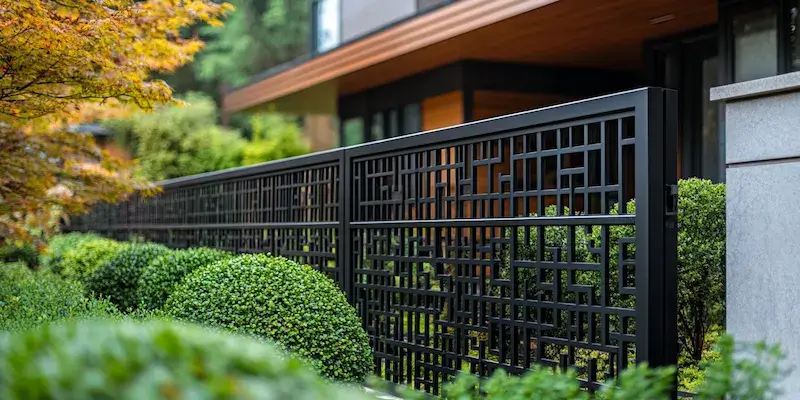 Polnische Gartenzäune