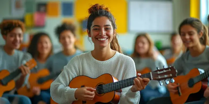Czy na ukulele gra się jak na gitarze?