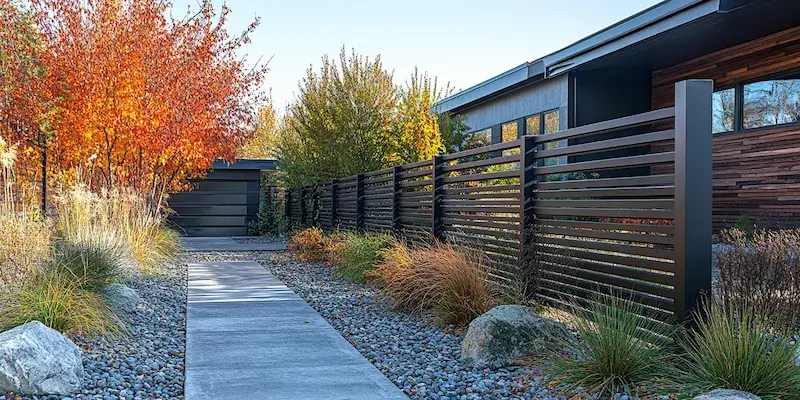 Gartenzaun Metall Polen