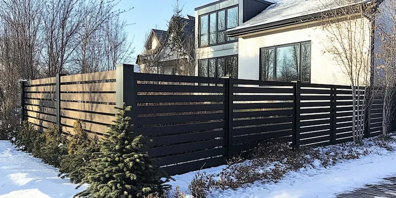 Sichtschutzzaun aus Polen