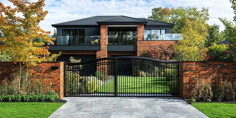 Alu Zäune aus Polen