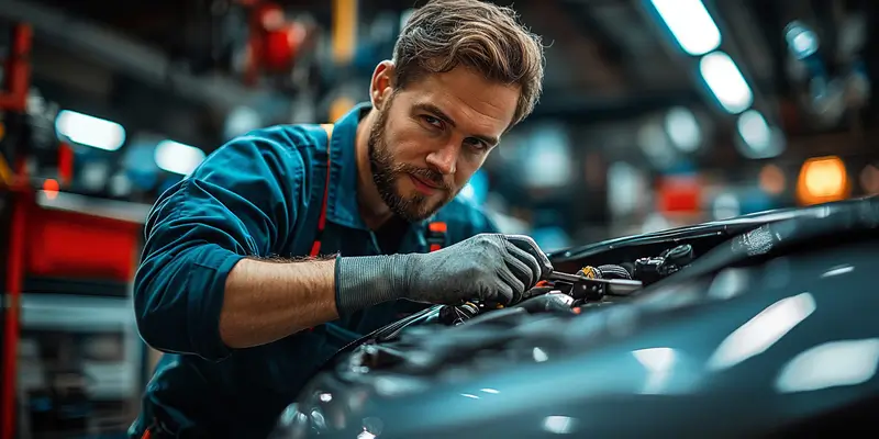 Jak jest po angielsku warsztat samochodowy?